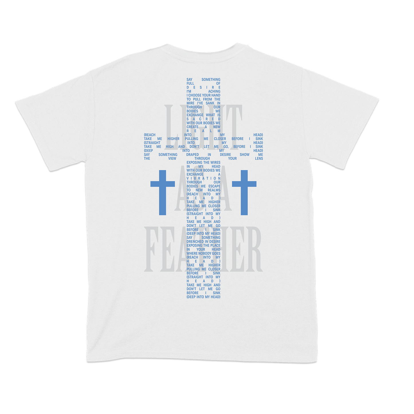 ††† Light As A Feather White Tee