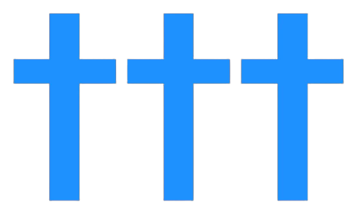 Crosses US logo