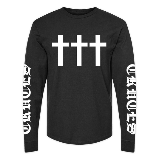 SOLD OUT ††† Cruces Long Sleeve Black Tee