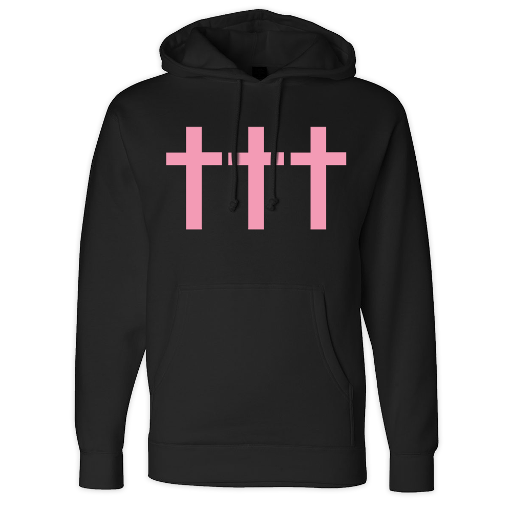 SOLD OUT ††† Permanent.Radiant Black Hoodie