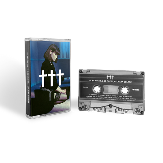 SOLD OUT ††† CROSSES GOODNIGHT, GOD BLESS, I LOVE U, DELETE. CASSETTE