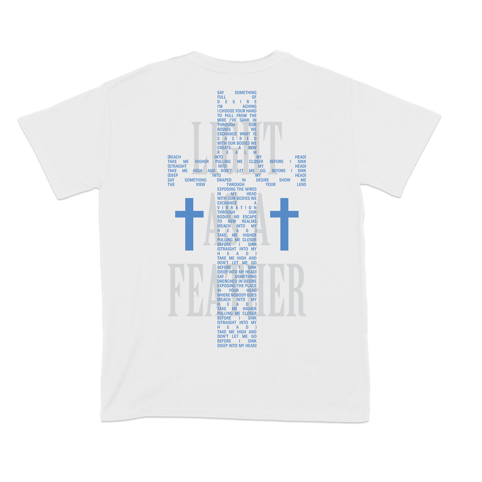 SOLD OUT ††† Light As A Feather White Tee