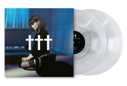 ††† CROSSES GOODNIGHT GOD BLESS I LOVE U DELETE. LIMITED EDITION CLEAR DOUBLE VINYL