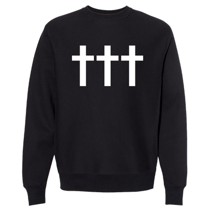 ††† Face Crewneck Fleece