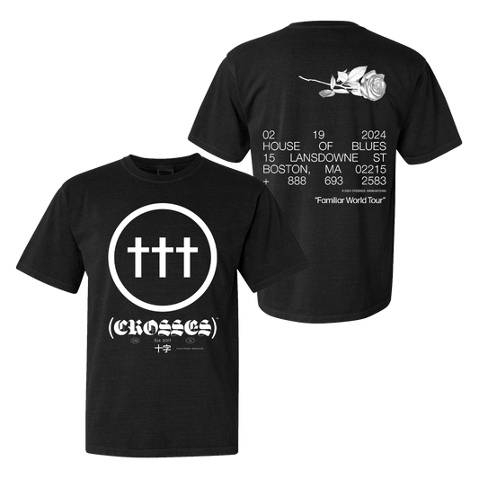 ††† Crosses Boston Event Tee