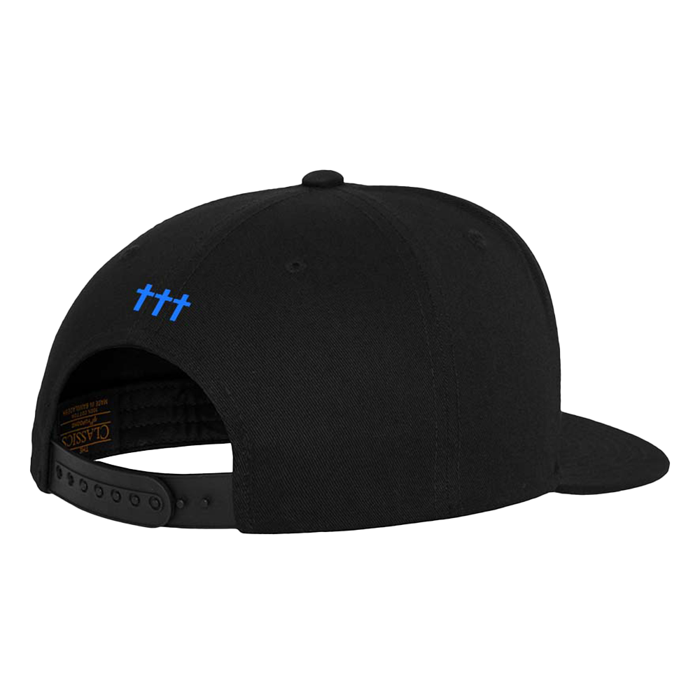 ††† GNGBILUD Black Snapback Hat