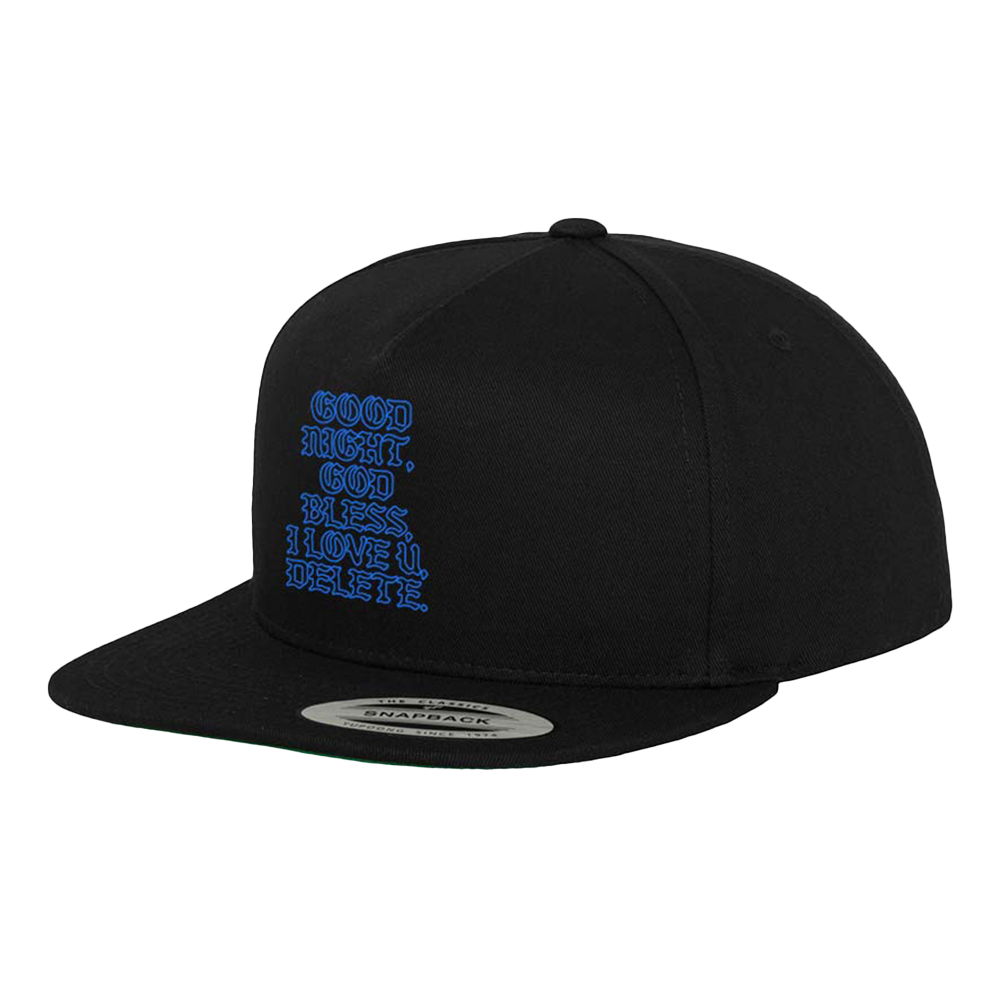 ††† GNGBILUD Black Snapback Hat