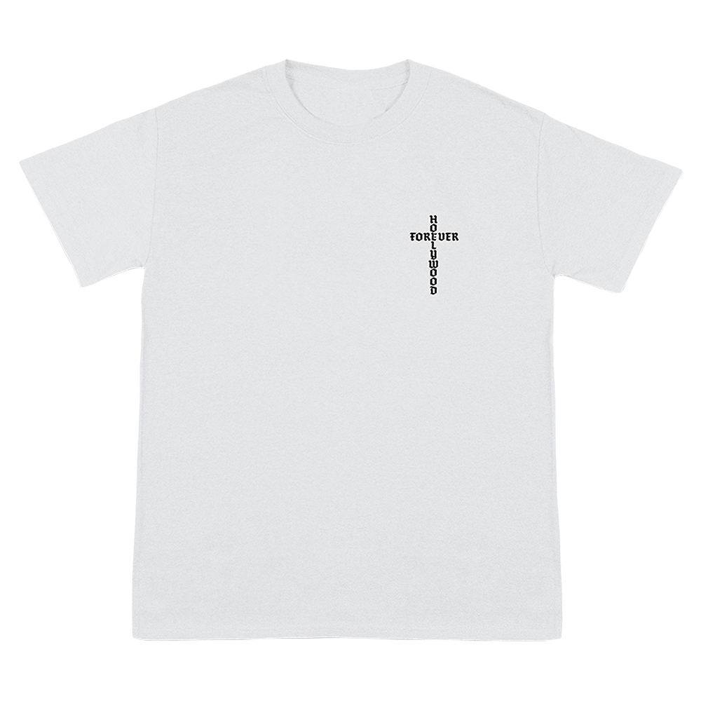 ††† Hollywood Forever Angels Tour Tee White