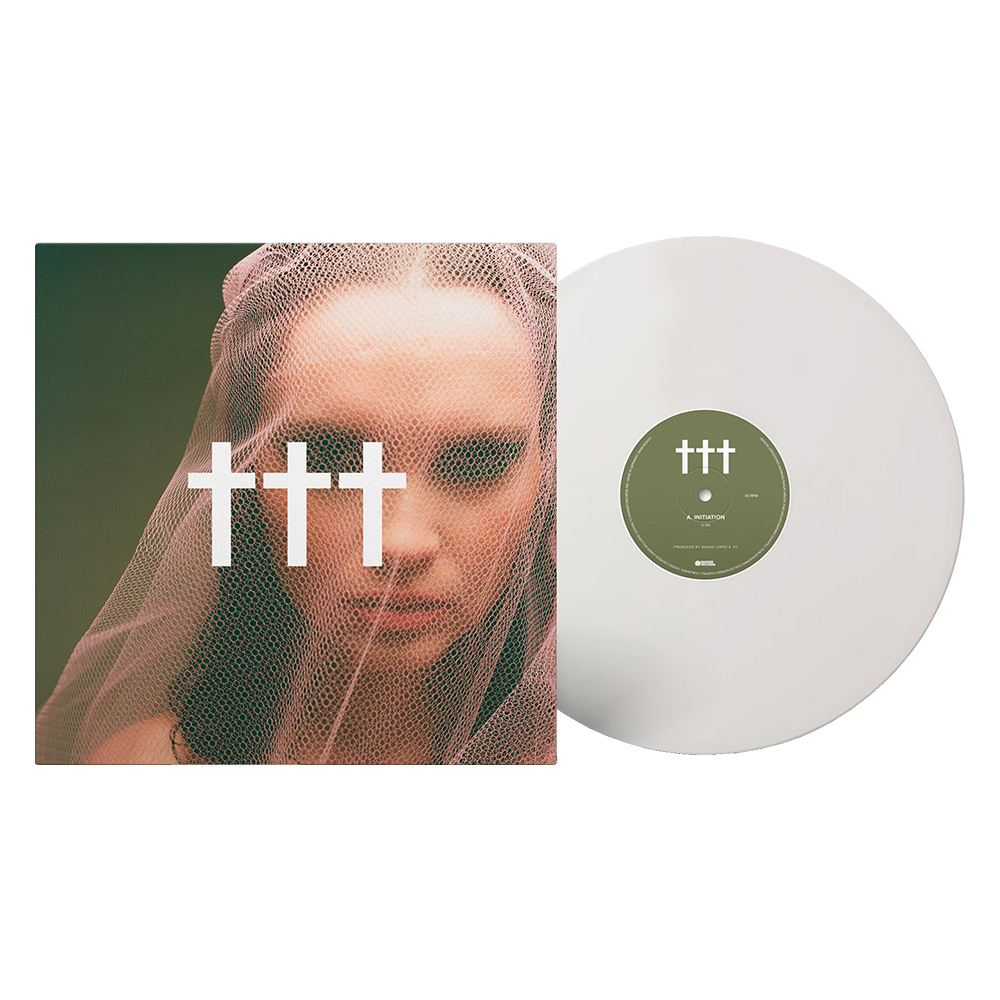 SOLD OUT ††† Crosses Initiation/Protection 10" White Vinyl