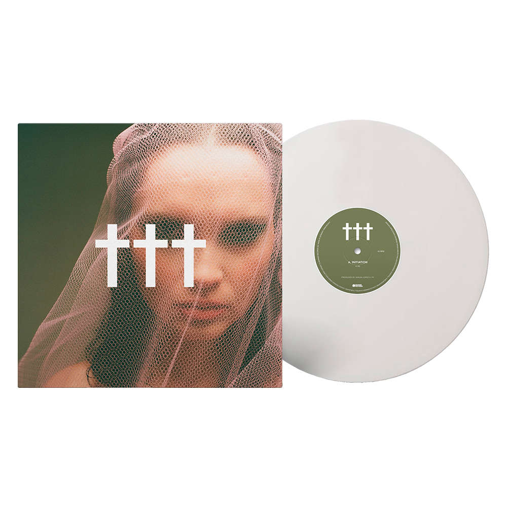 SOLD OUT ††† Crosses Initiation/Protection 10’’ White Vinyl
