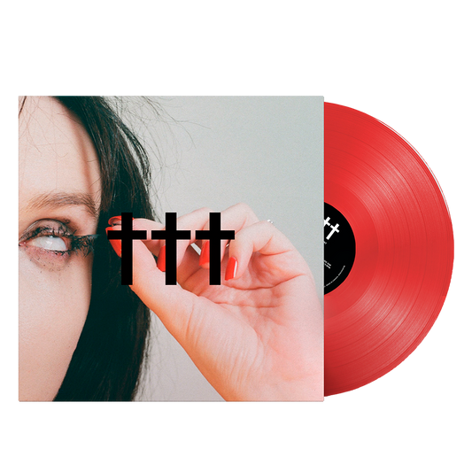 SOLD OUT ††† Crosses Permanent.Radiant Transparent Ruby Exclusive Vinyl