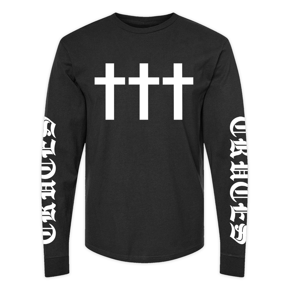 SOLD OUT ††† Cruces Long Sleeve Black Tee