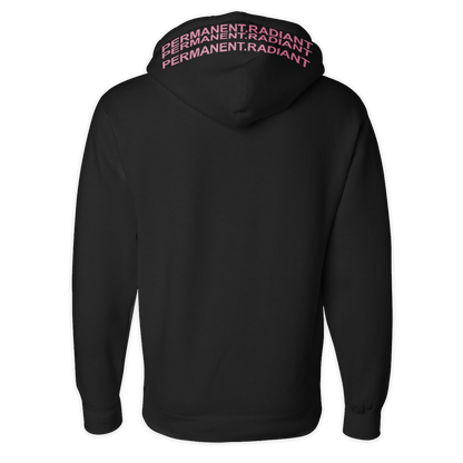 SOLD OUT ††† Permanant.Radiant Black Hoodie