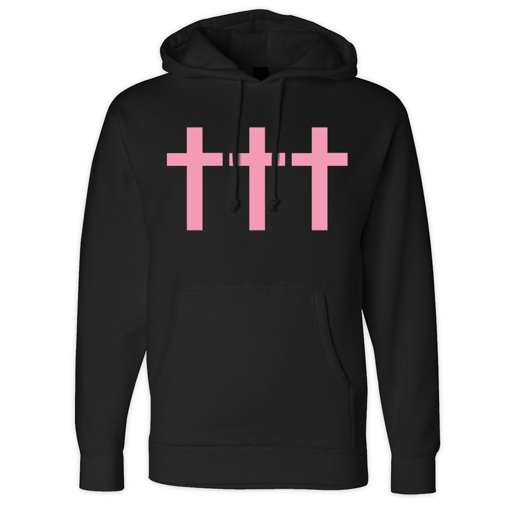 SOLD OUT ††† Permanant.Radiant Black Hoodie